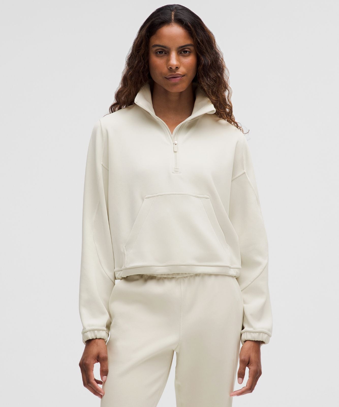 Brushed Softstreme Half Zip Bone