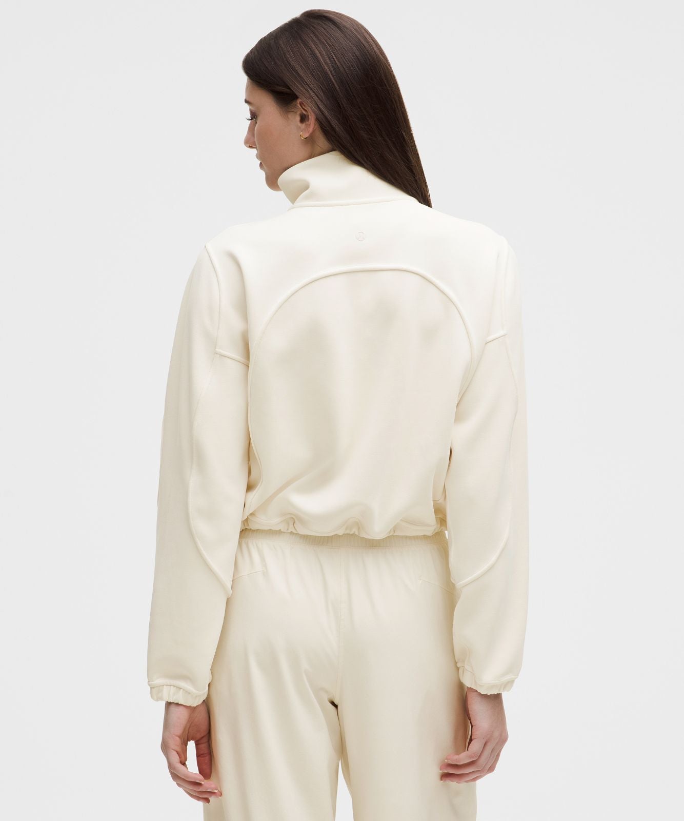 Brushed Softstreme Half Zip Light Ivory