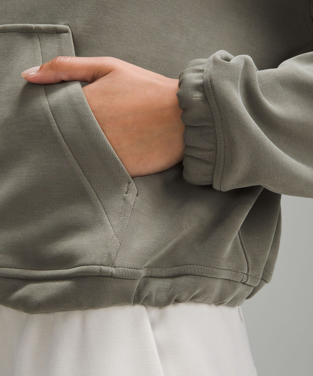 Brushed Softstreme Half Zip Army Green