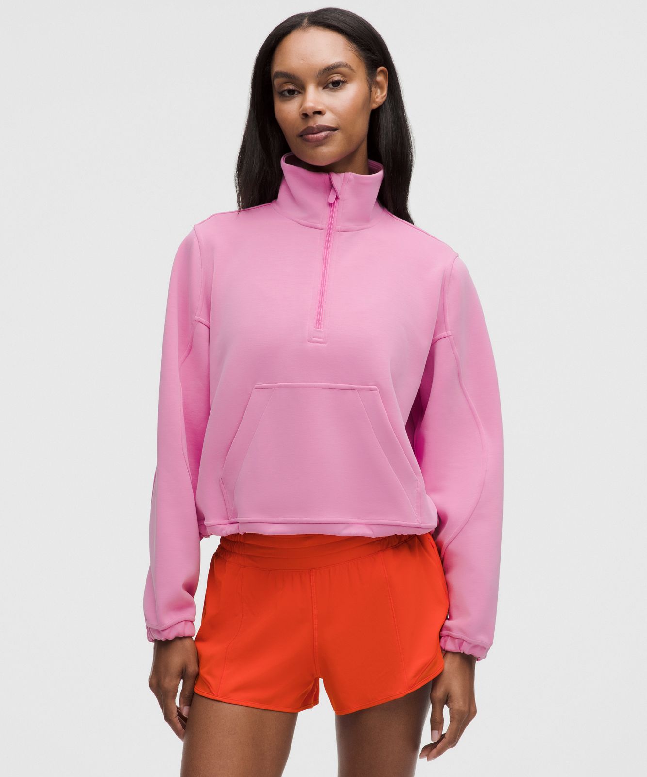 Brushed Softstreme Half Zip Sweet Sorbet