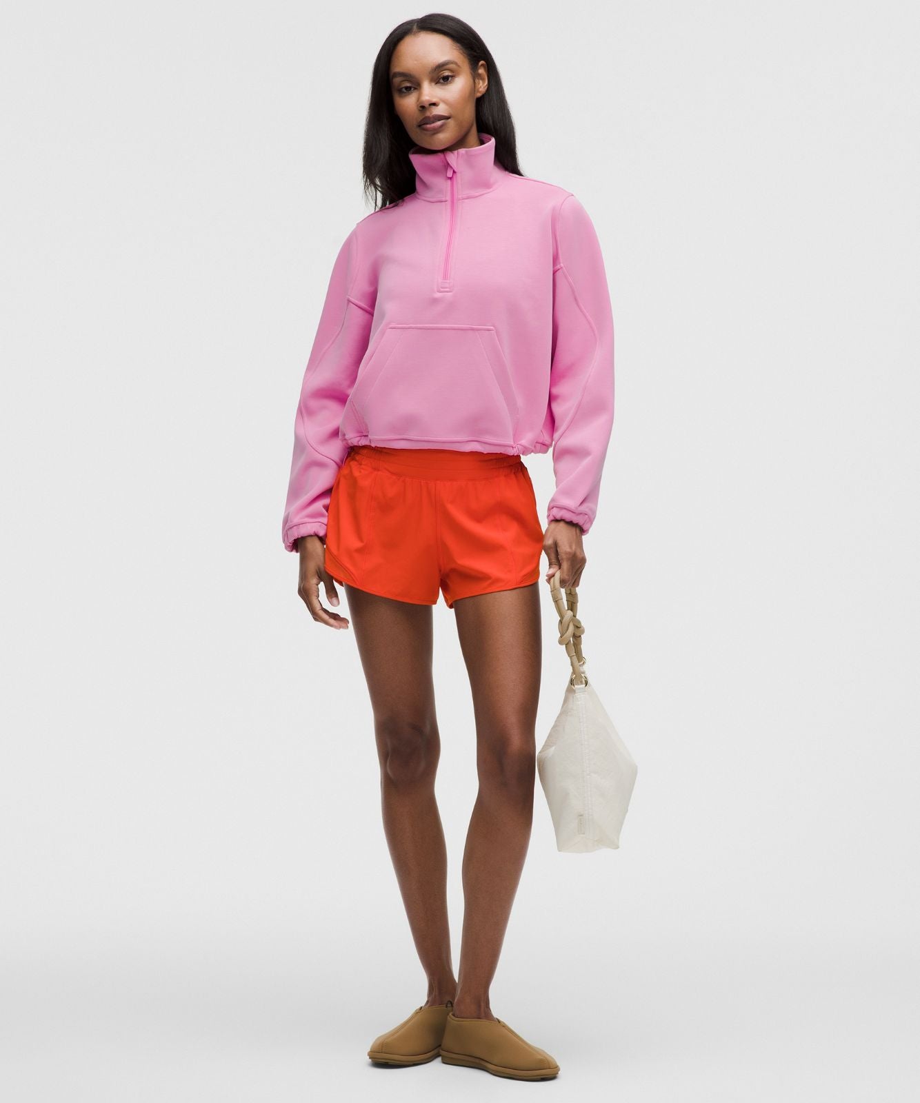 Brushed Softstreme Half Zip Sweet Sorbet