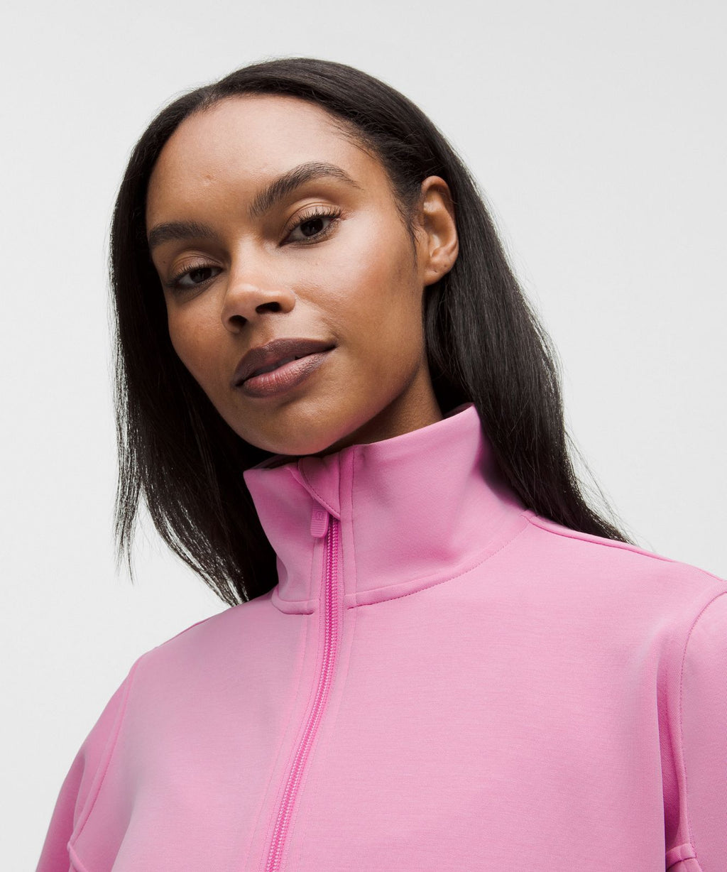 Brushed Softstreme Half Zip Sweet Sorbet