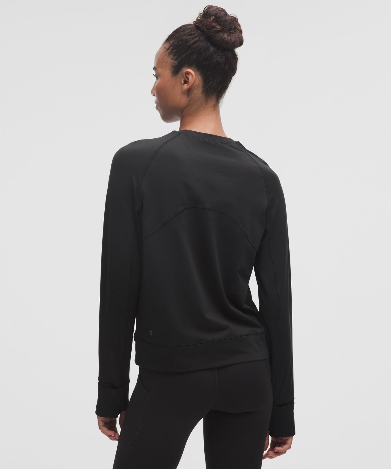 It's Rulu Fleece Long-Sleeve Shirt Black
