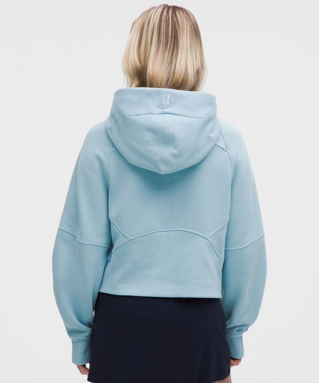Scuba Oversized Half-Zip Hoodie Seafoam