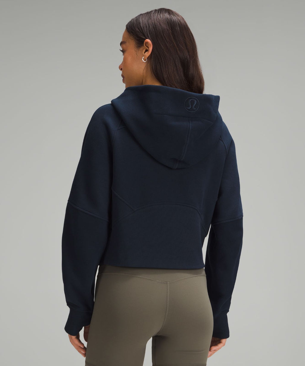 Scuba Oversized Half-Zip Hoodie True Navy