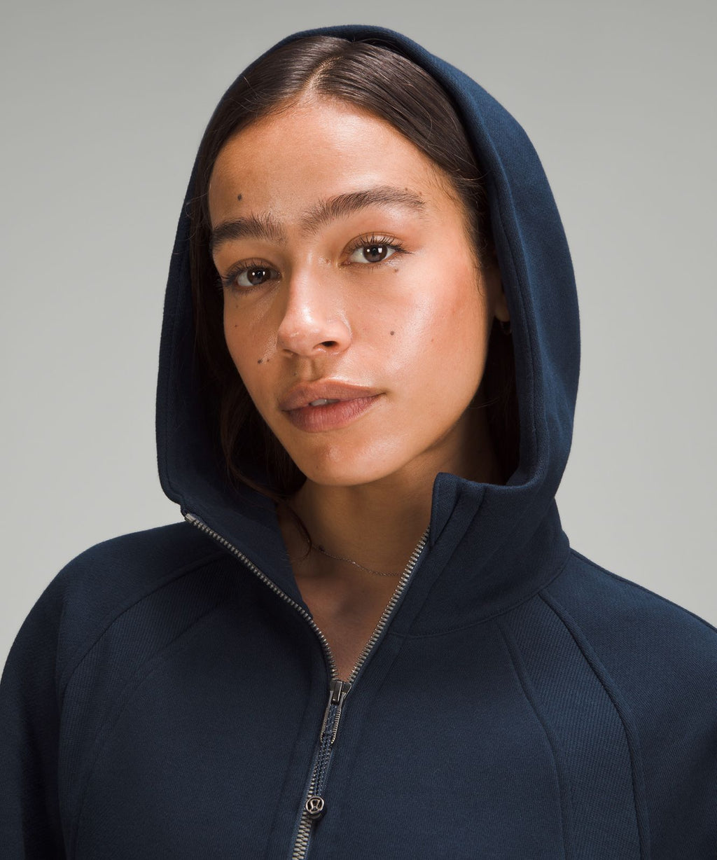 Scuba Oversized Half-Zip Hoodie True Navy