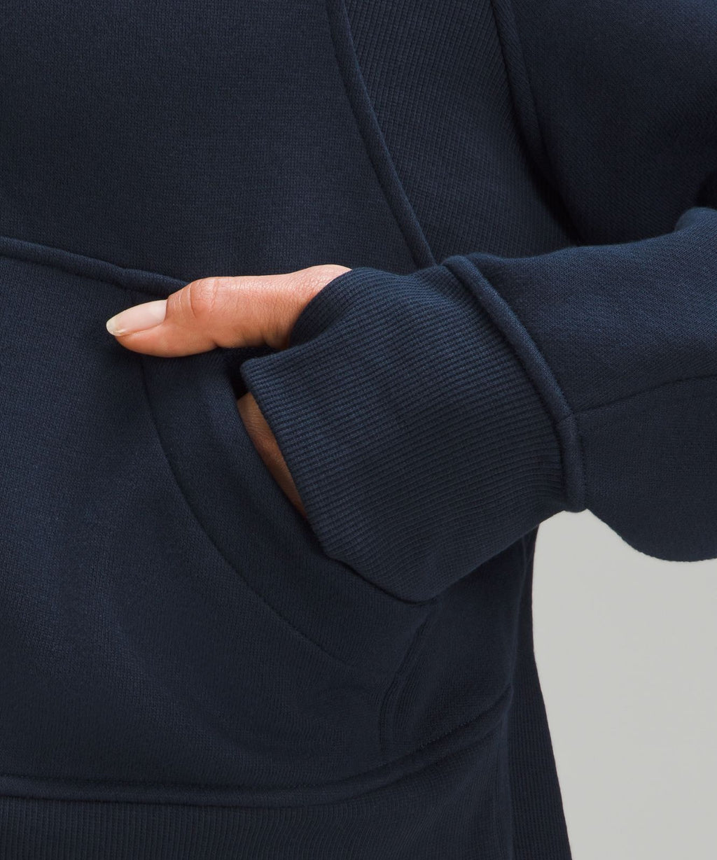 Scuba Oversized Half-Zip Hoodie True Navy