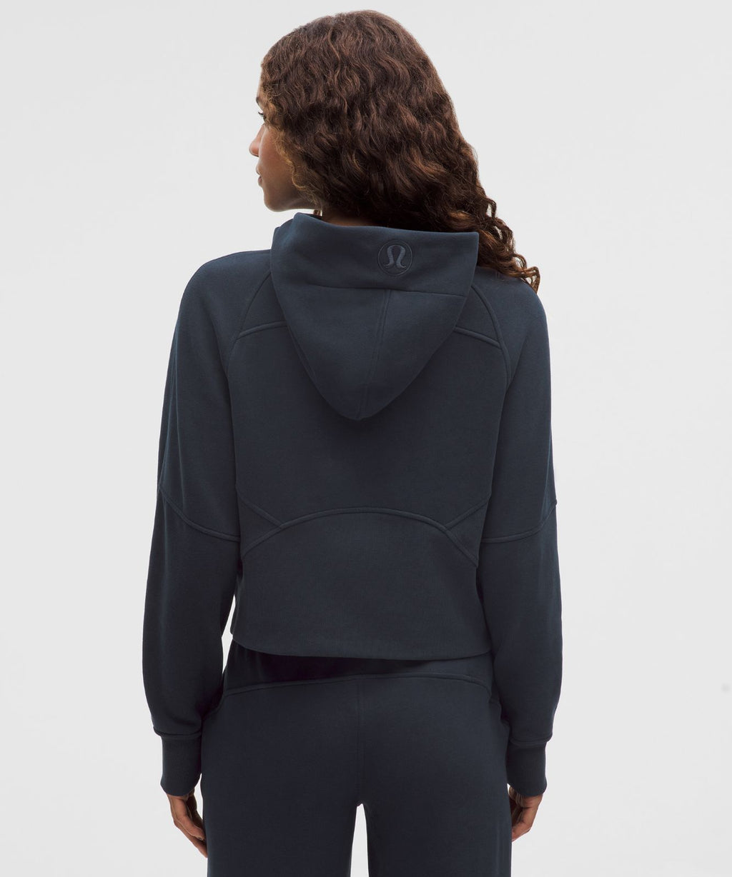 Scuba Oversized Half-Zip Hoodie True Navy/Gold