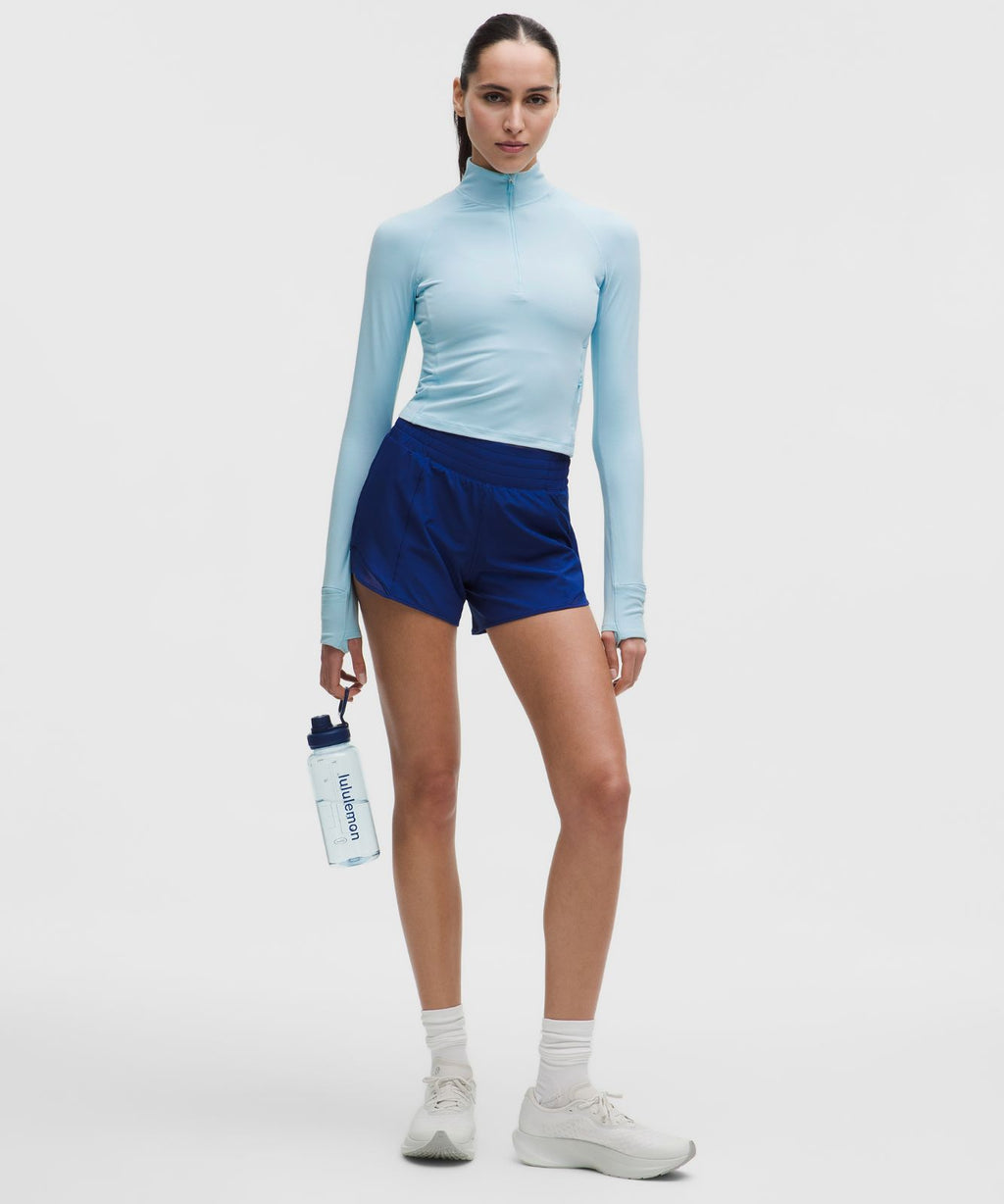 It's Rulu Cropped Half Zip *Updated Foam Cloud