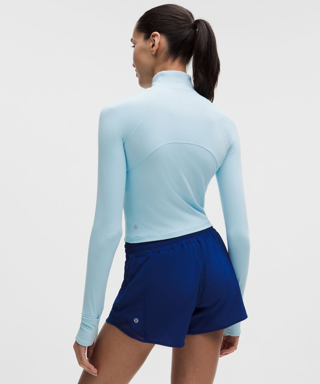 It's Rulu Cropped Half Zip *Updated Foam Cloud