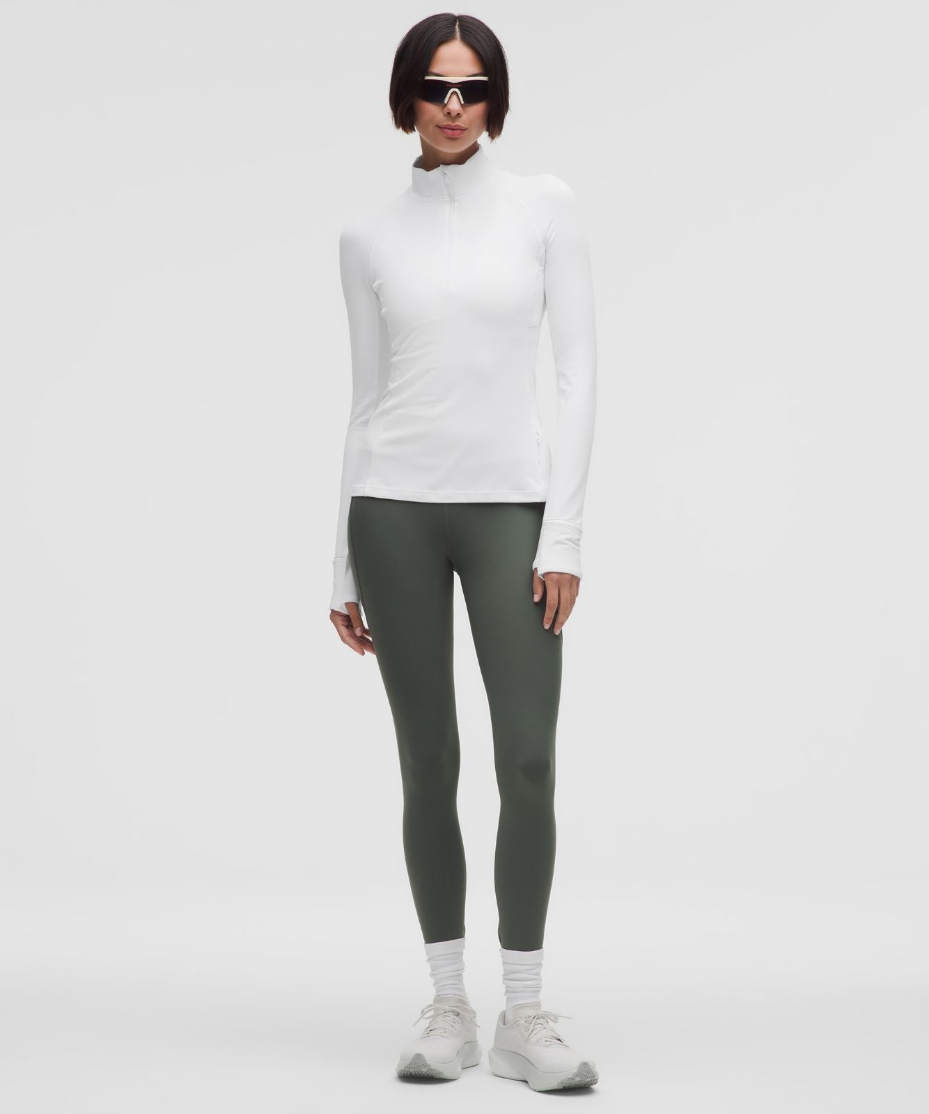 It's Rulu Half-Zip *Updated White