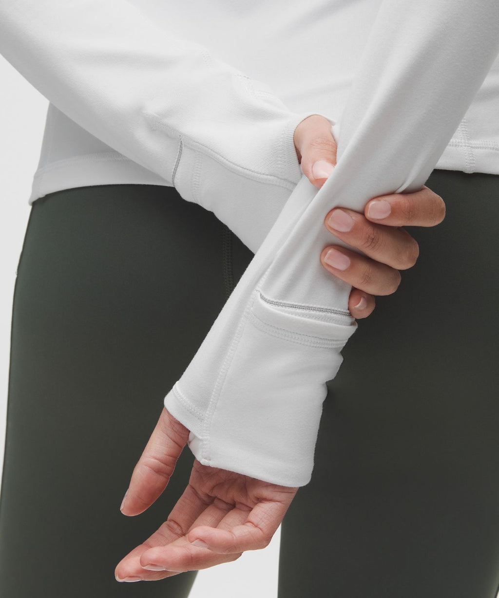 It's Rulu Half-Zip *Updated White