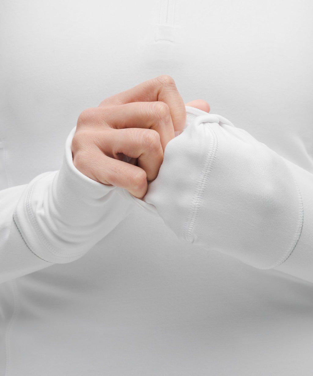 It's Rulu Half-Zip *Updated White