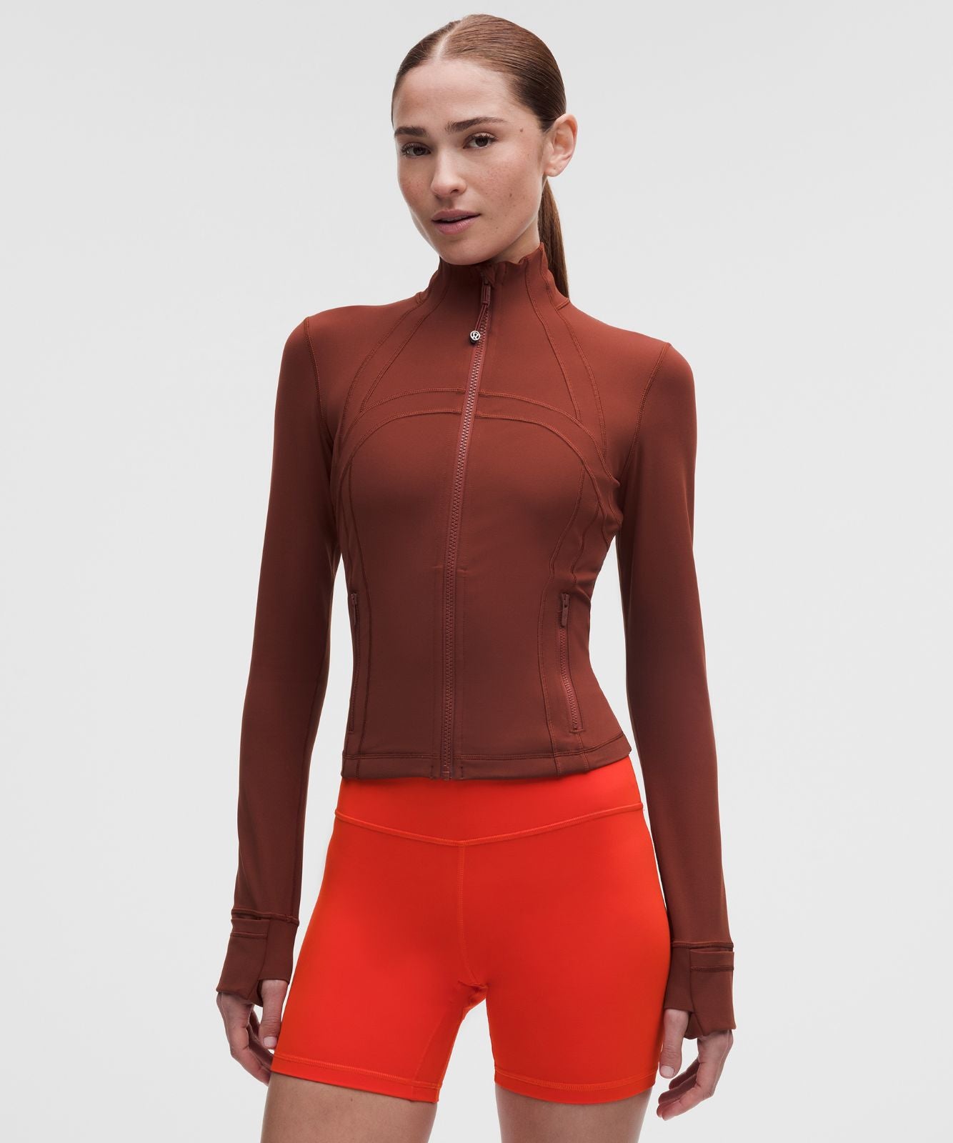 Define Cropped Jacket *Nulu Cranberry Charm