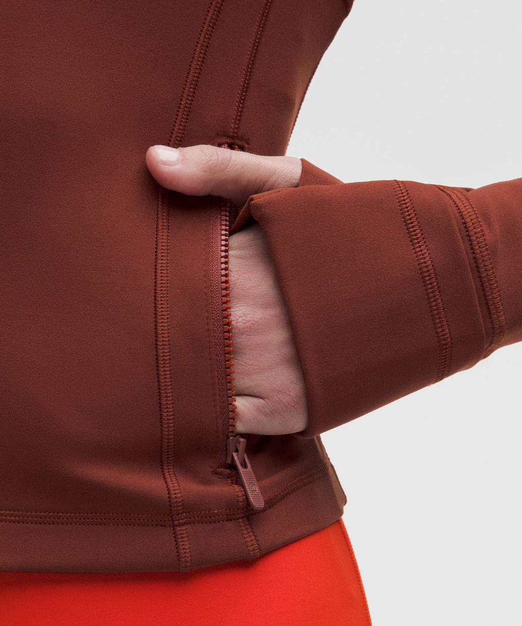 Define Cropped Jacket *Nulu Cranberry Charm