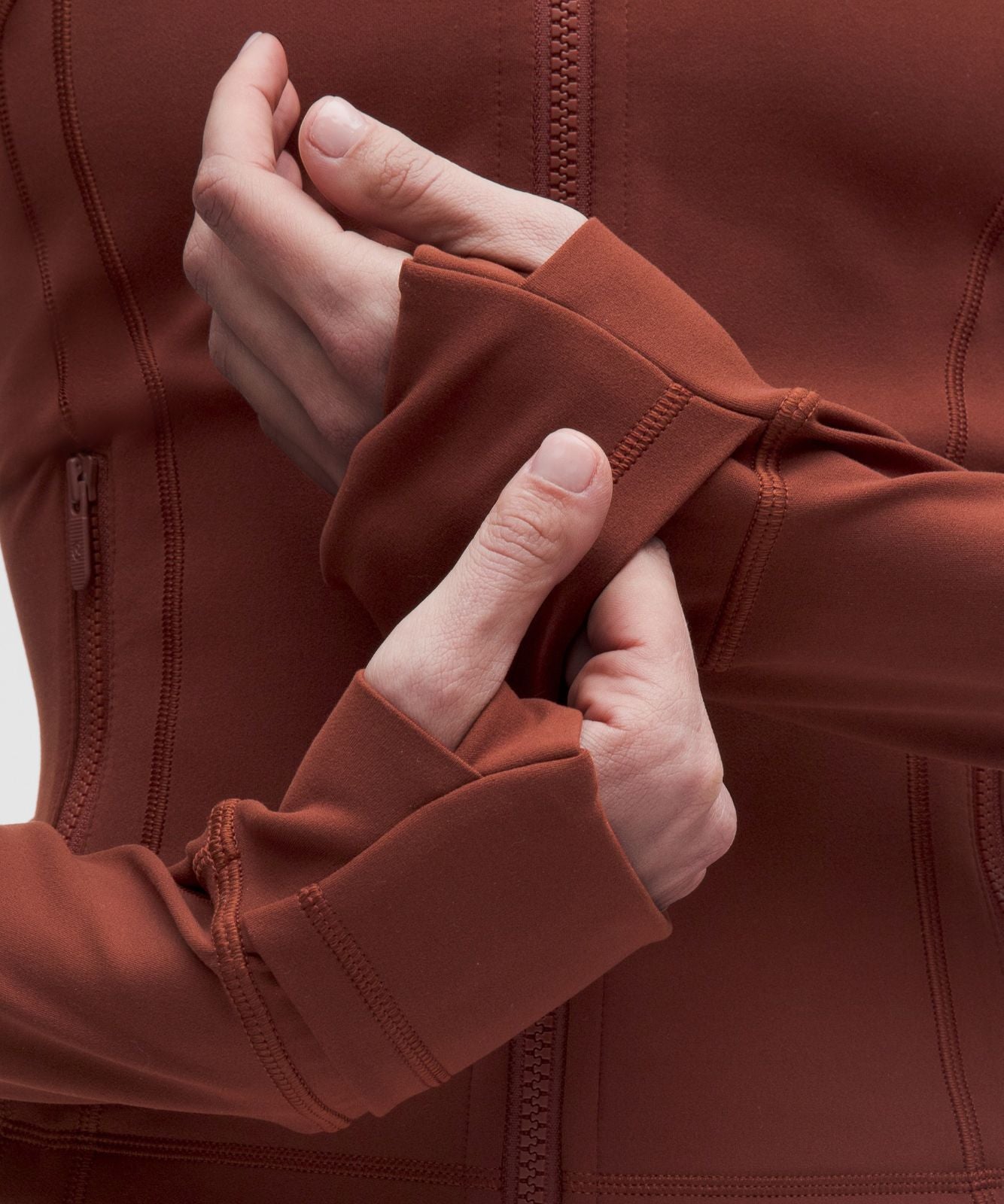 Define Cropped Jacket *Nulu Cranberry Charm