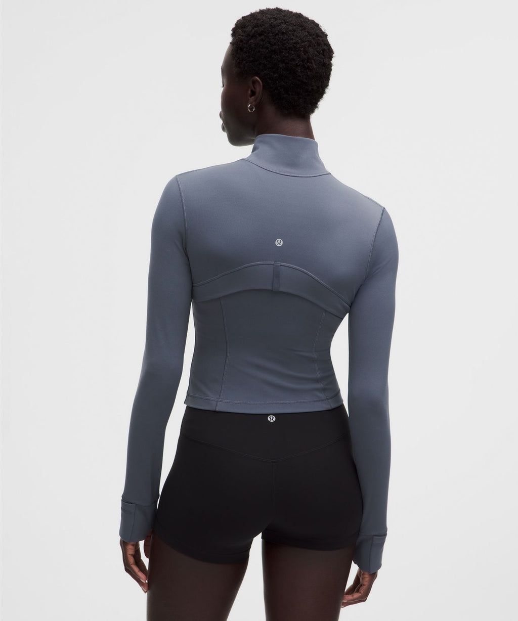 Define Cropped Jacket *Nulu Dusty Diamond/Mirror Silver/Mirror Silver