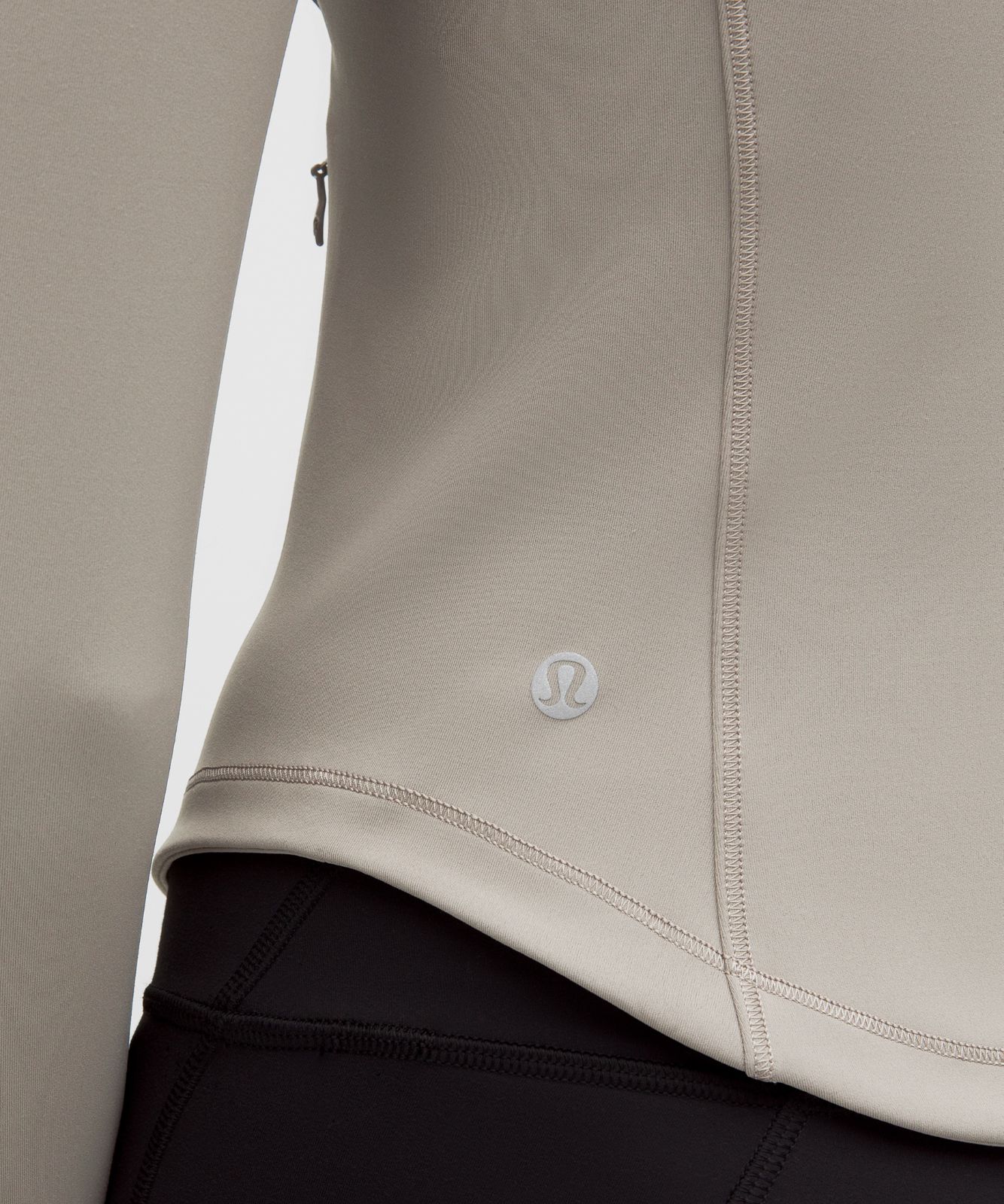 Wunder Train Full-Zip Jacket Warm Ash Grey