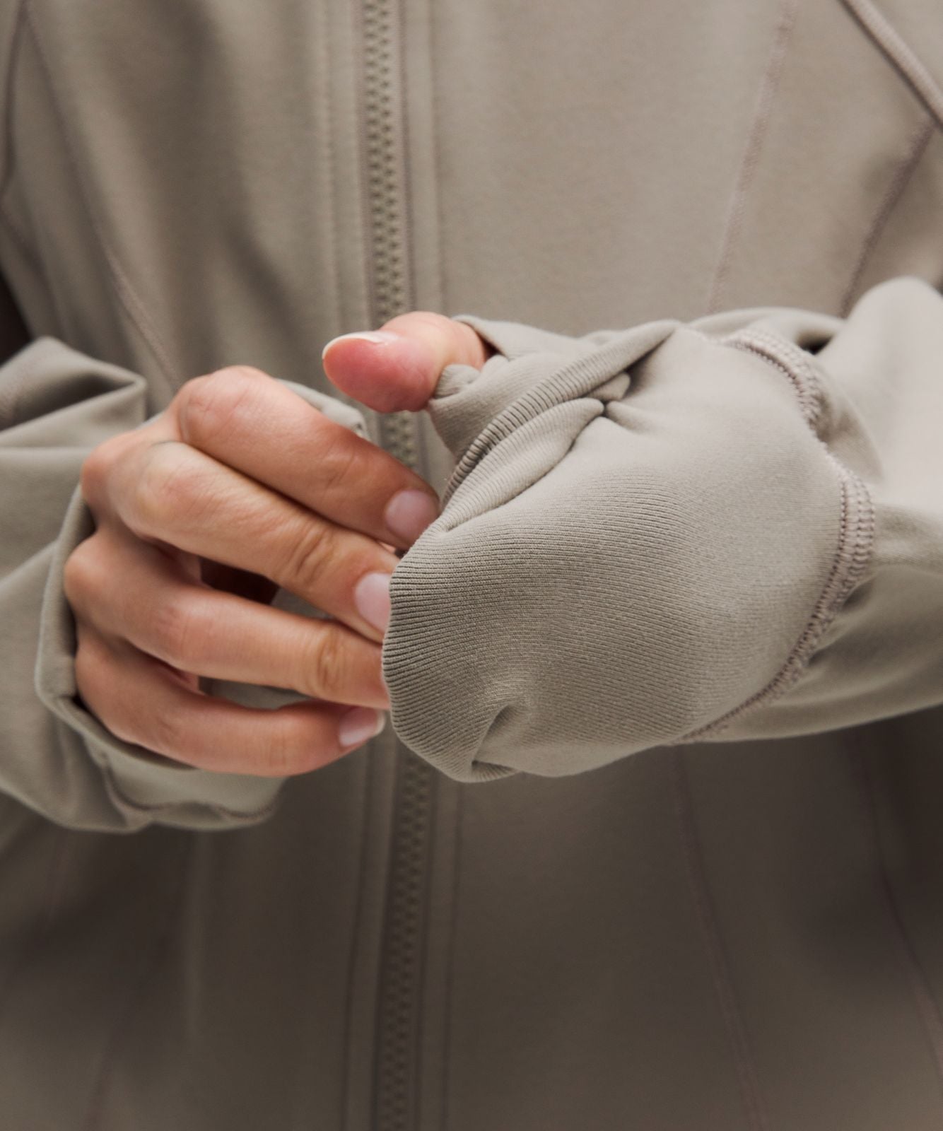 Define Oversized Jacket *Luon Warm Ash Grey