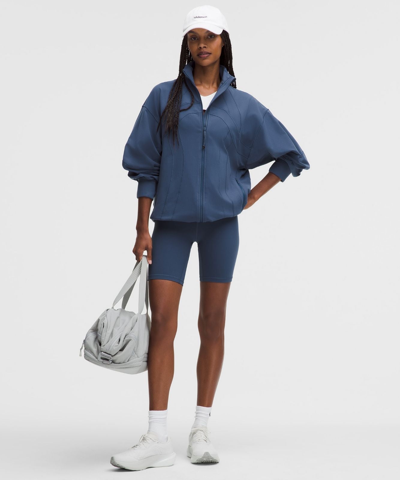 Define Oversized Jacket *Luon Blue Twill