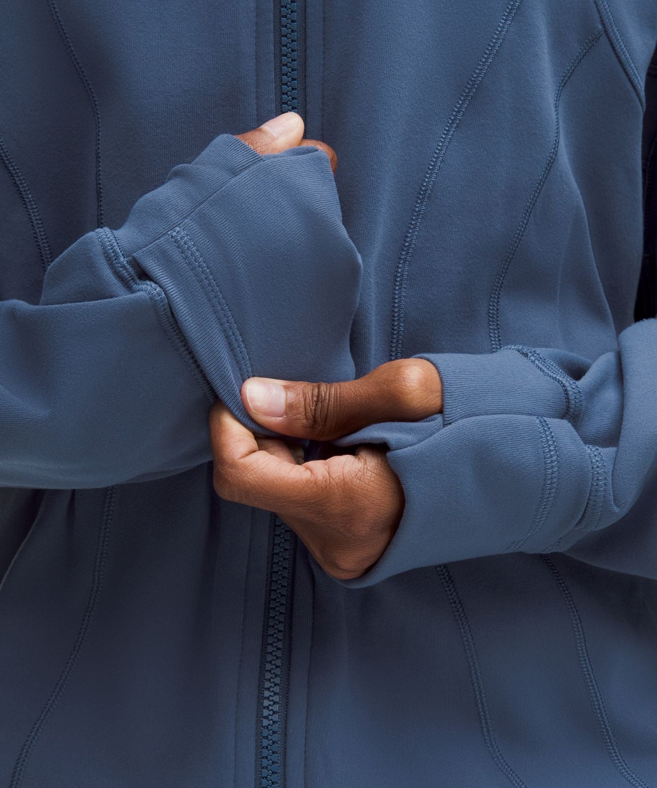 Define Oversized Jacket *Luon Blue Twill