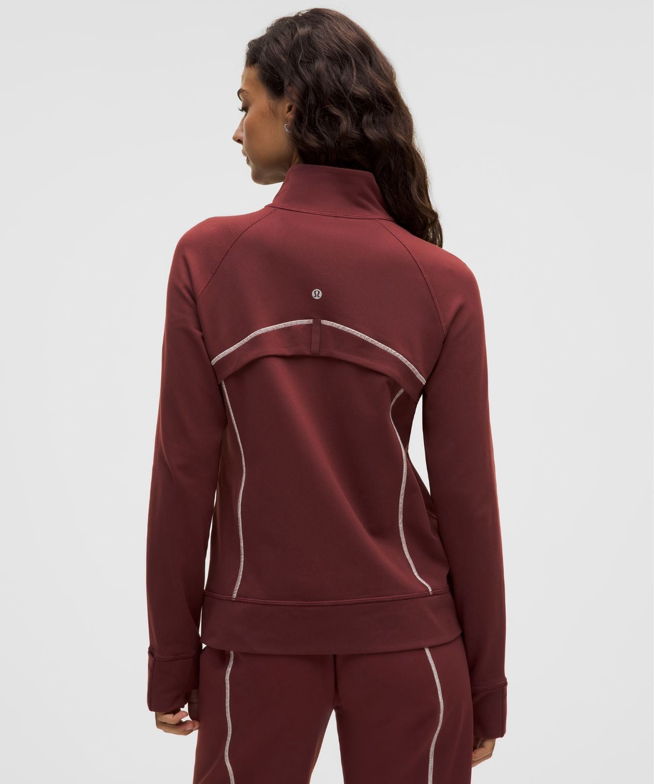 Define Track Jacket *Luon Rockwood/Light Ivory