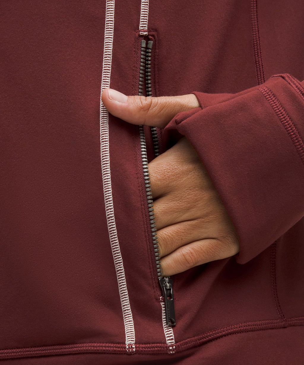 Define Track Jacket *Luon Rockwood/Light Ivory