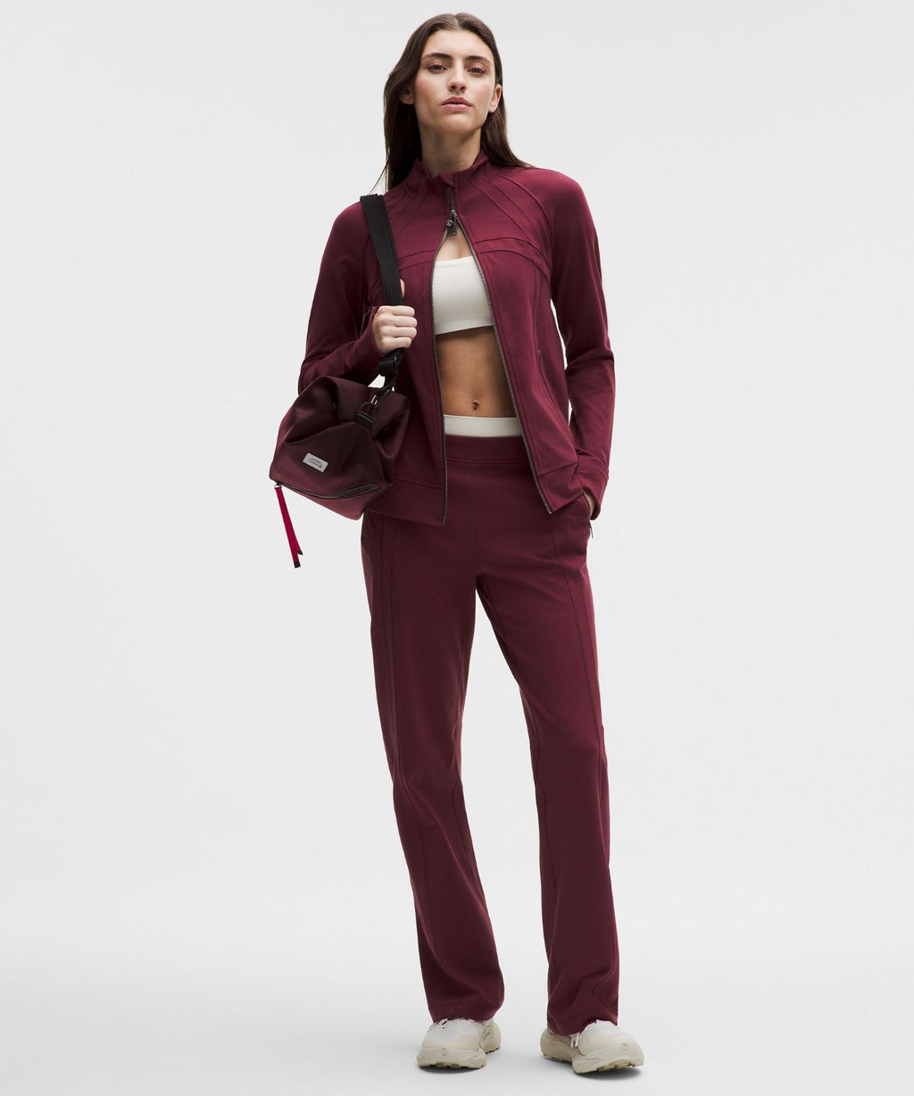 Define Track Jacket *Luon Burgundy Bay