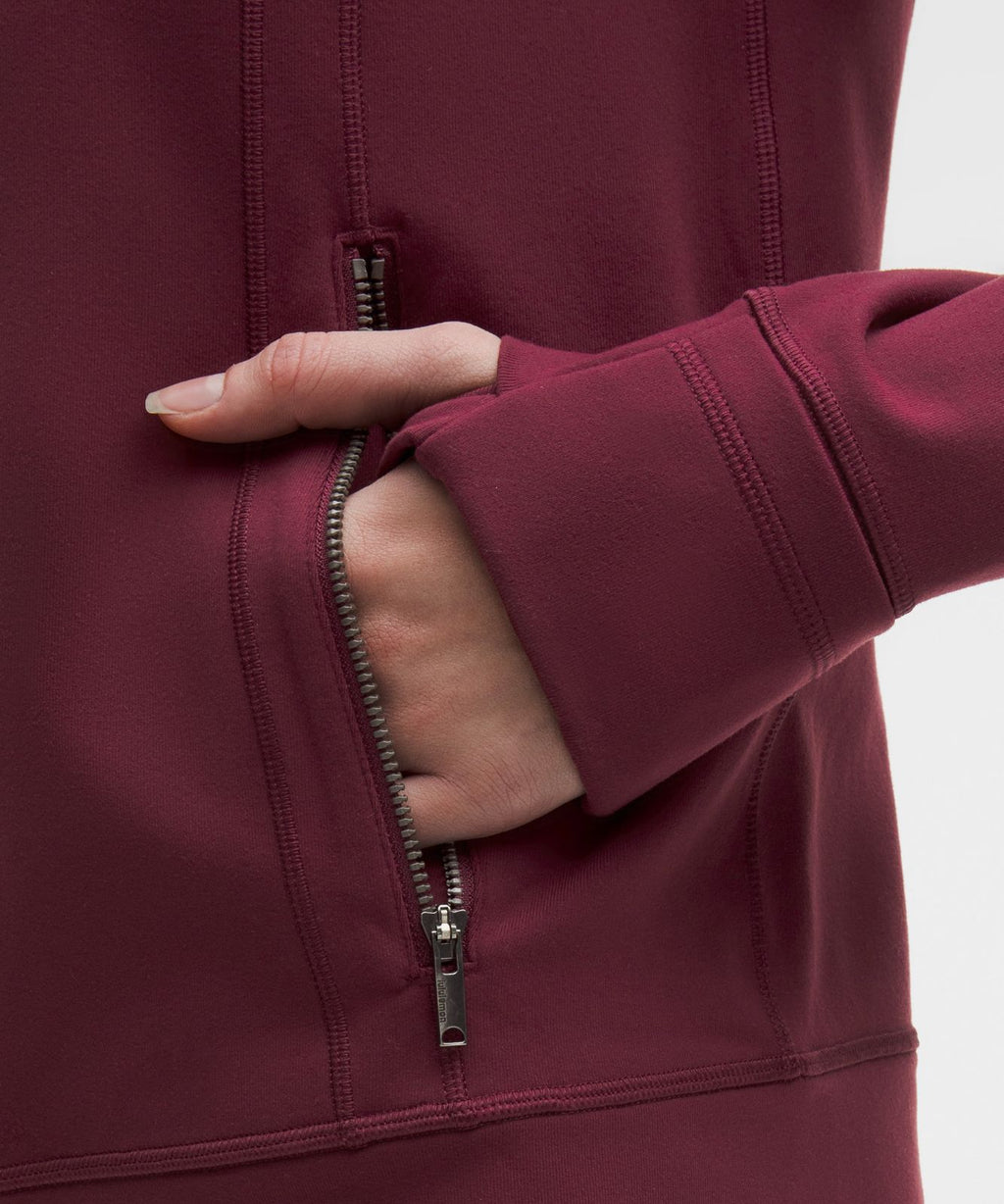 Define Track Jacket *Luon Burgundy Bay