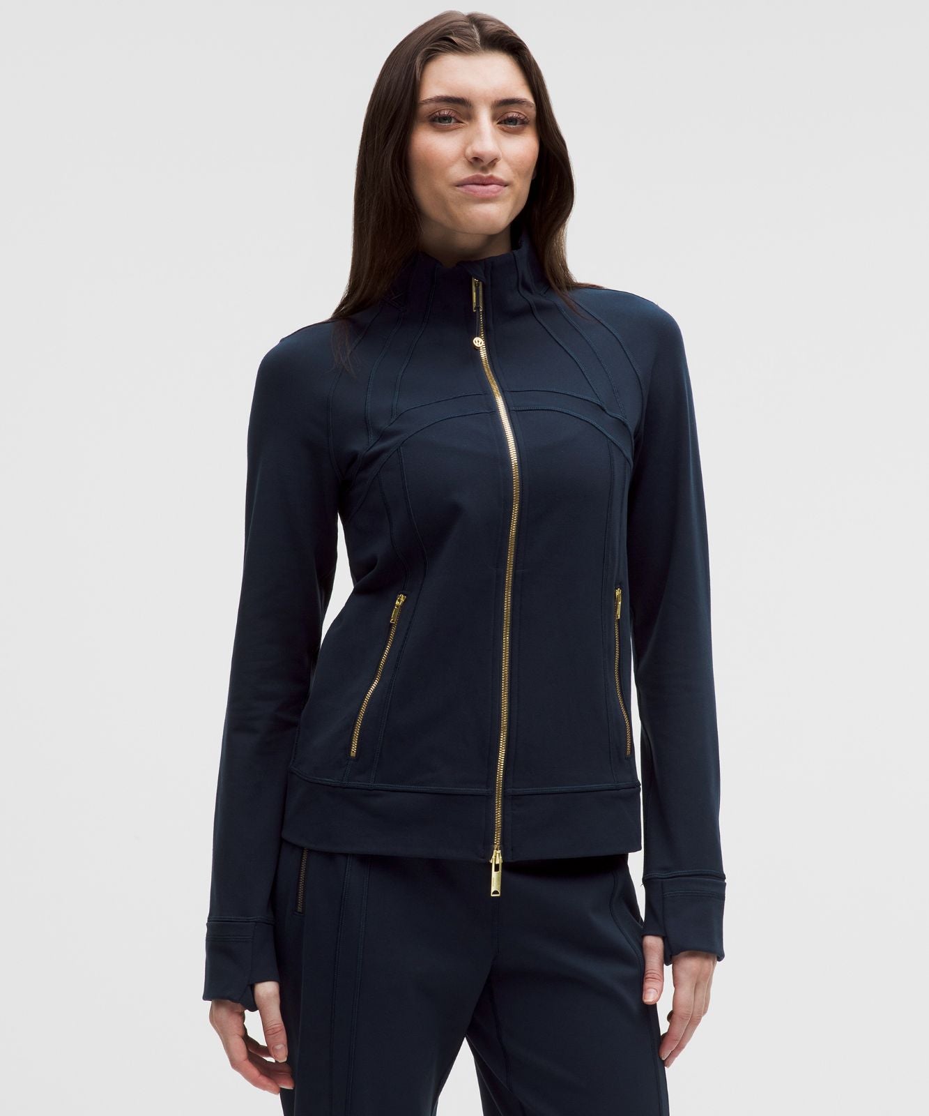 Define Track Jacket *Luon True Navy/Gold/Gold