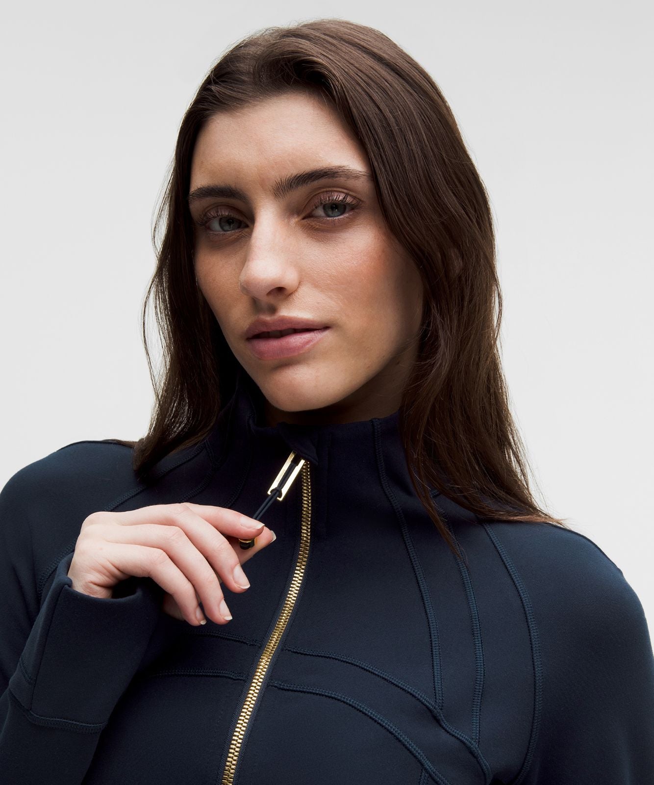 Define Track Jacket *Luon True Navy/Gold/Gold