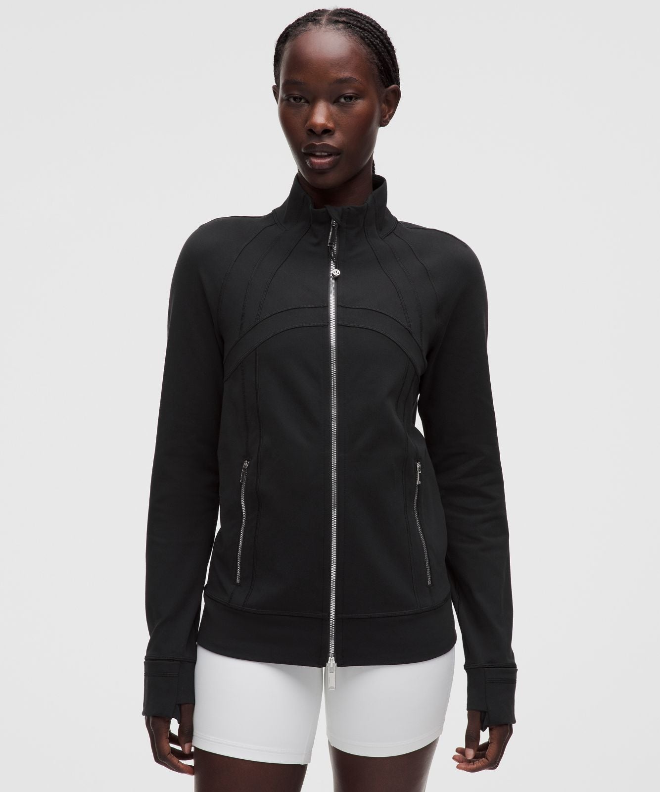 Define Track Jacket *Luon Black/Mirror Silver/Mirror Silver