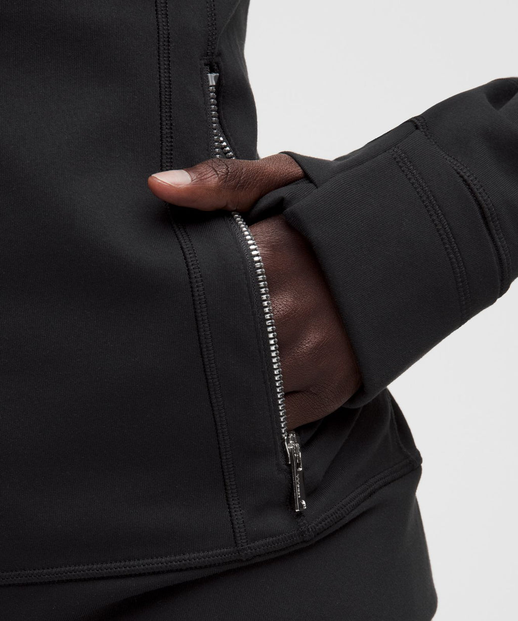 Define Track Jacket *Luon Black/Mirror Silver/Mirror Silver
