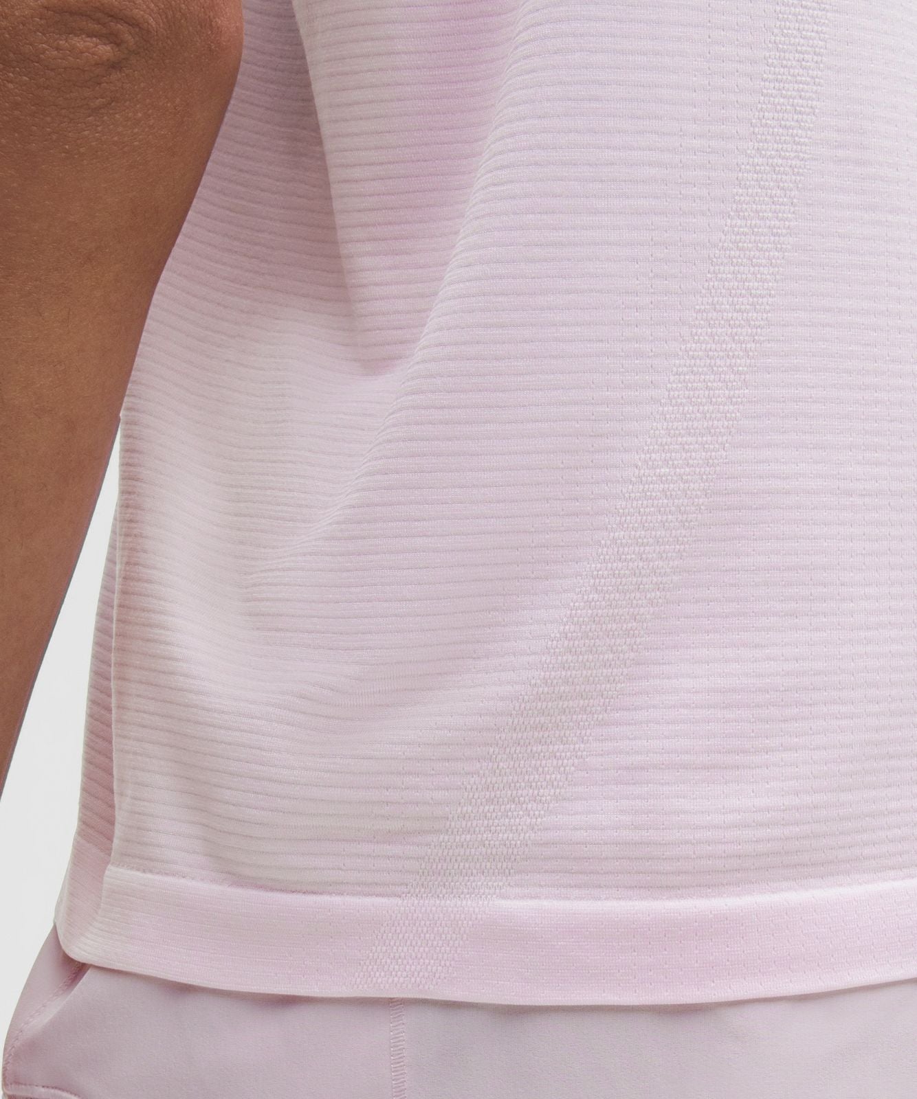 Swiftly Relaxed Short-Sleeve Shirt *Hip Length Blissful Pink/Blissful Pink