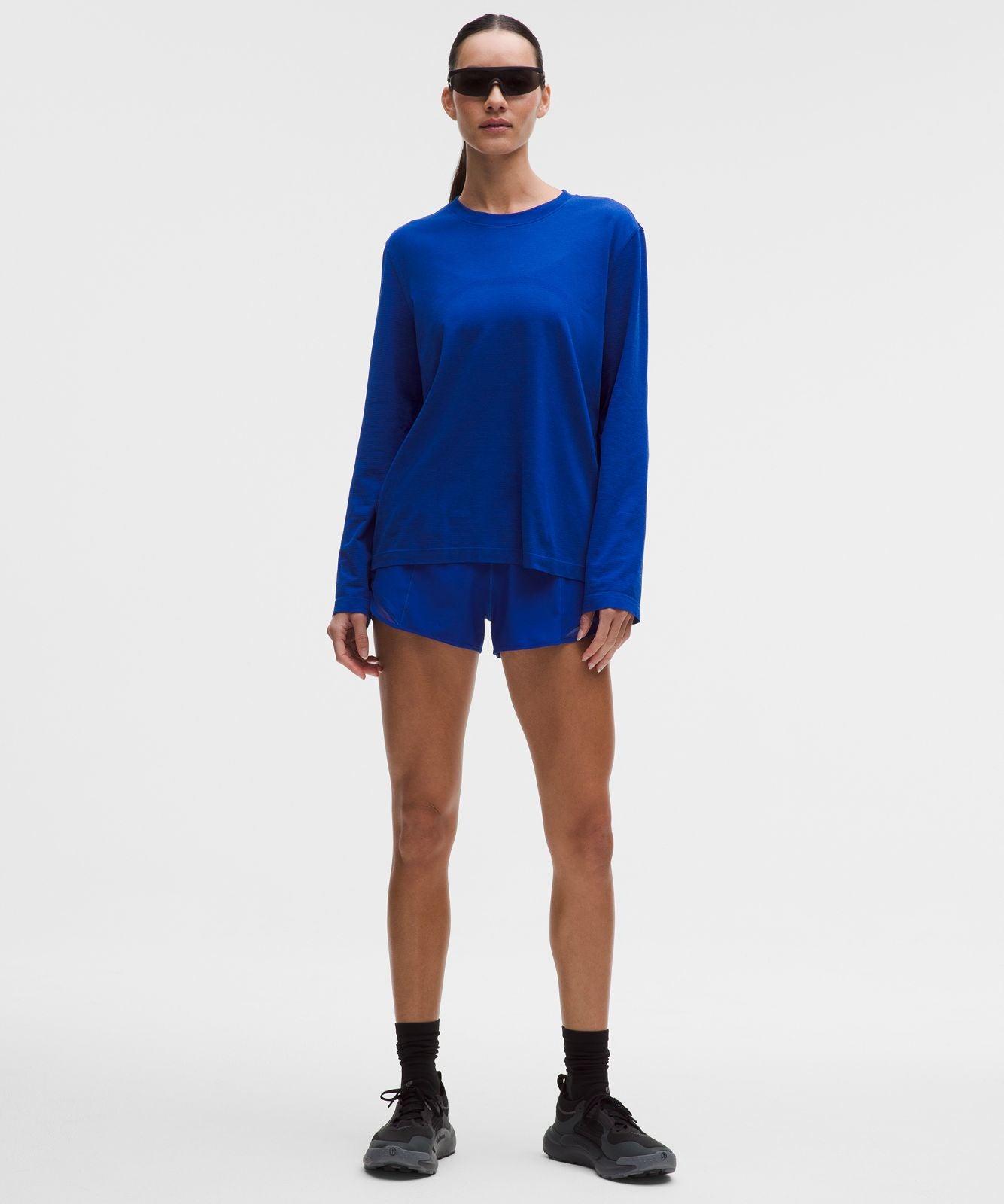 Swiftly Relaxed Long-Sleeve Shirt *Hip Length Riverside/Riverside