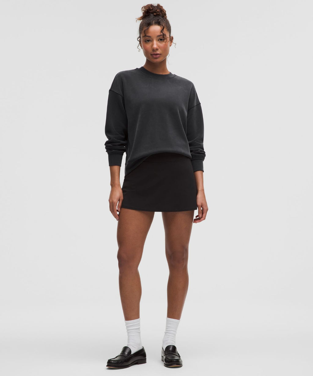 Softstreme Crewneck Oversized Pullover Black
