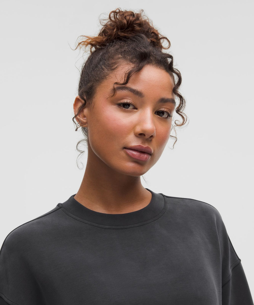 Softstreme Crewneck Oversized Pullover Black