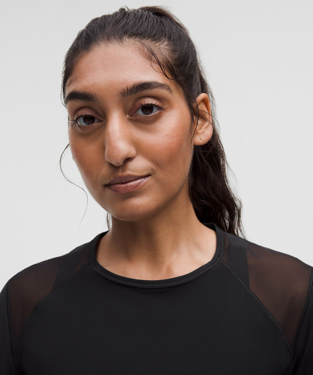 Sculpt Long-Sleeve Shirt Black