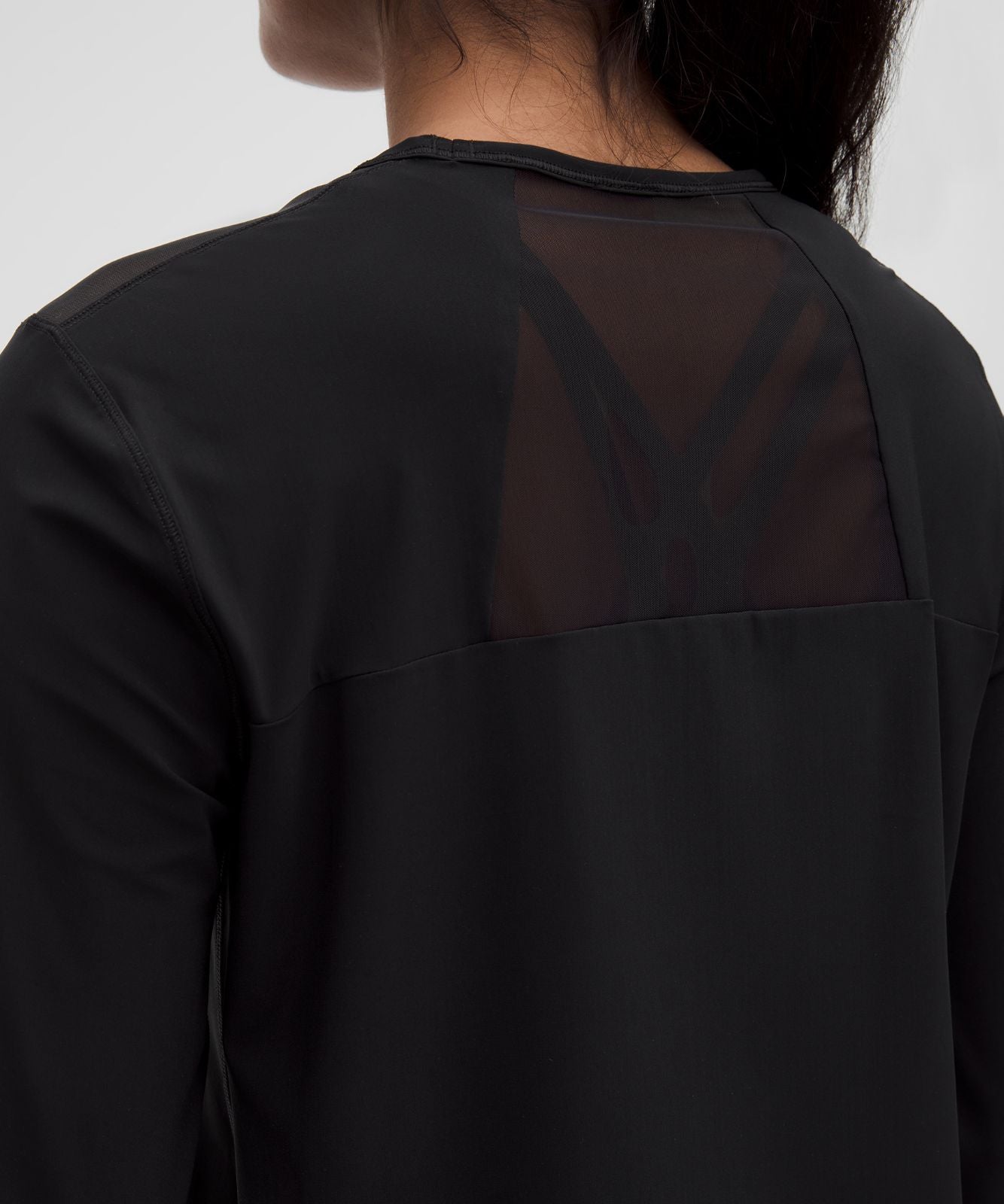Sculpt Long-Sleeve Shirt Black