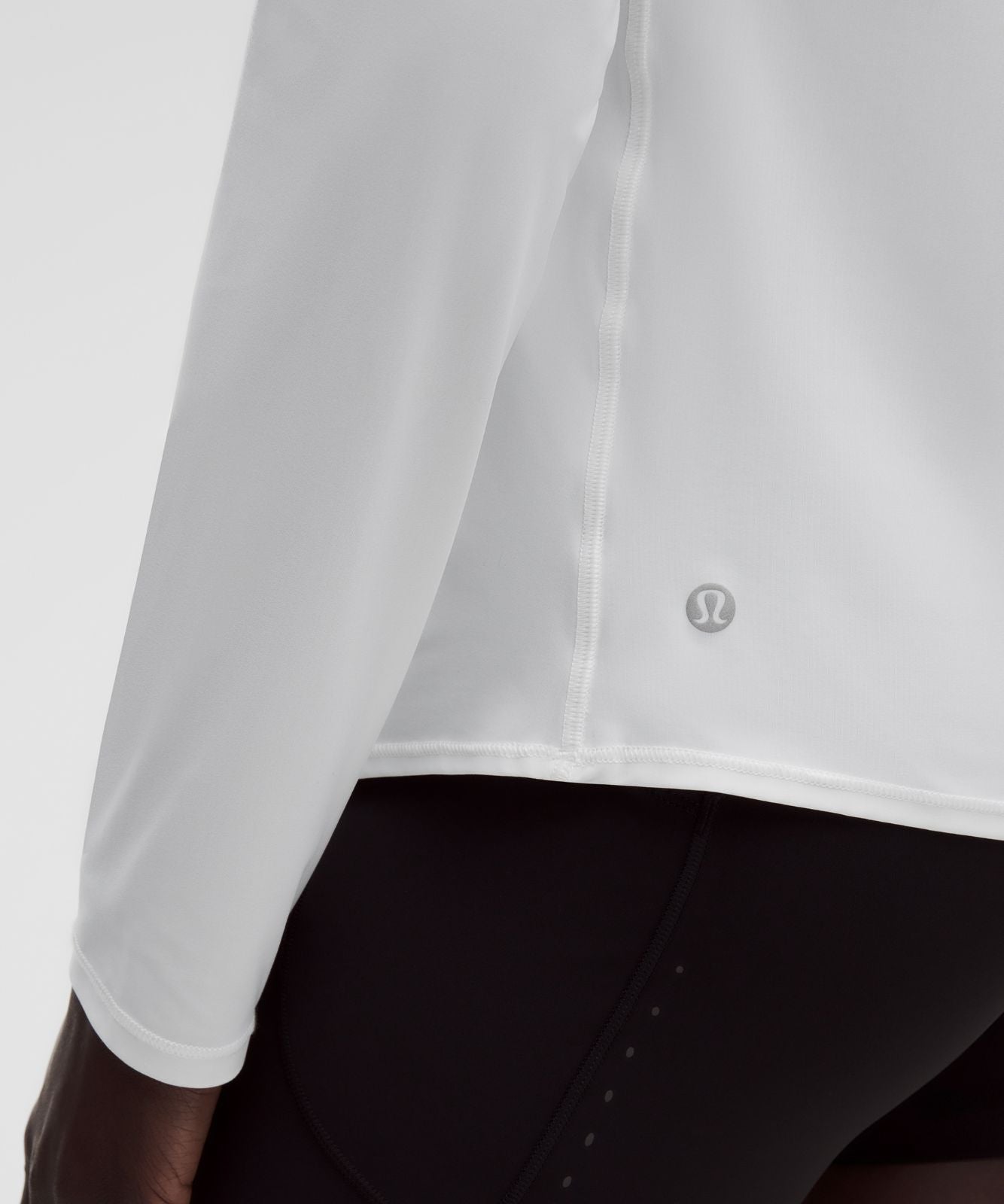 Sculpt Long-Sleeve Shirt White