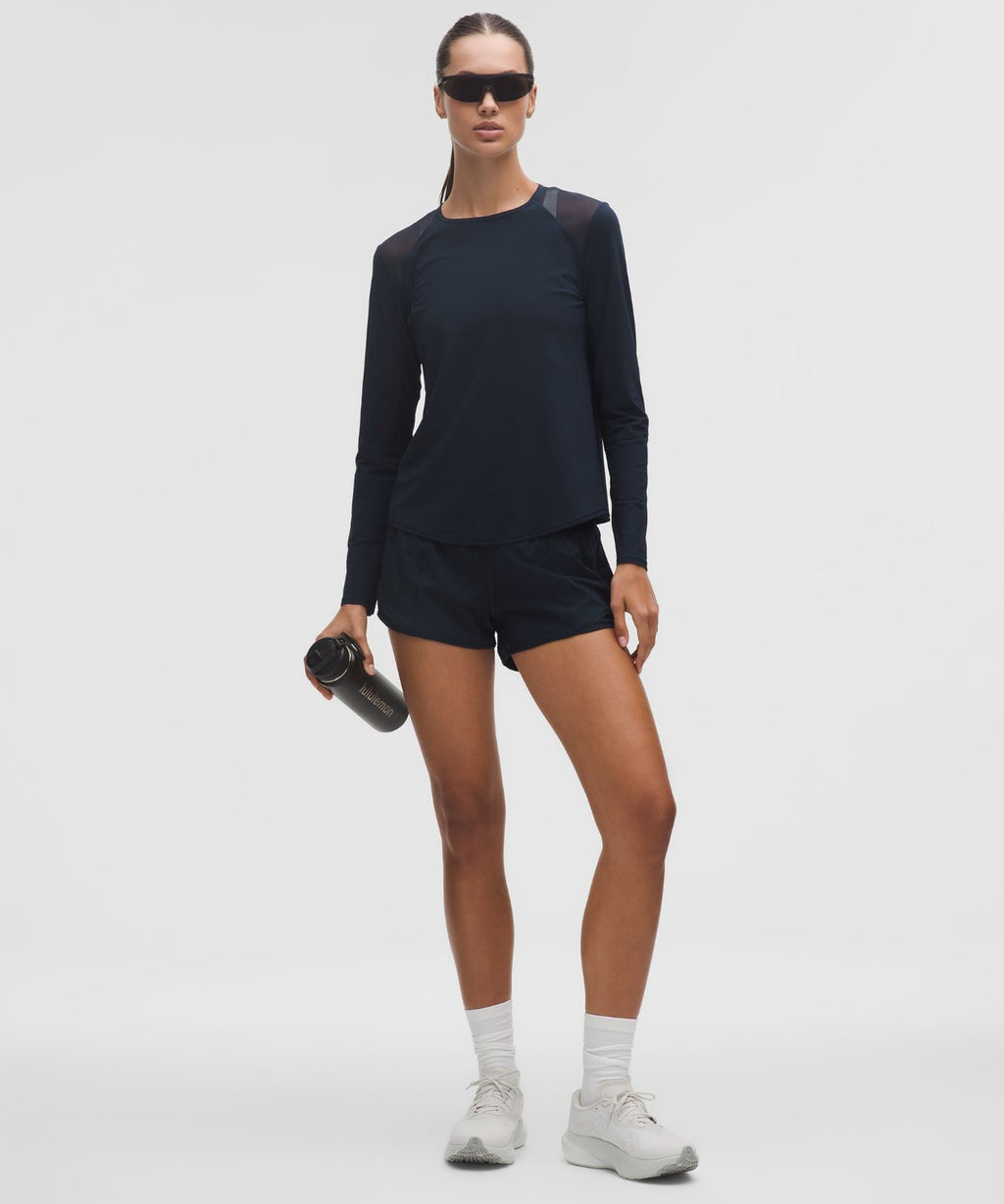 Sculpt Long-Sleeve Shirt True Navy