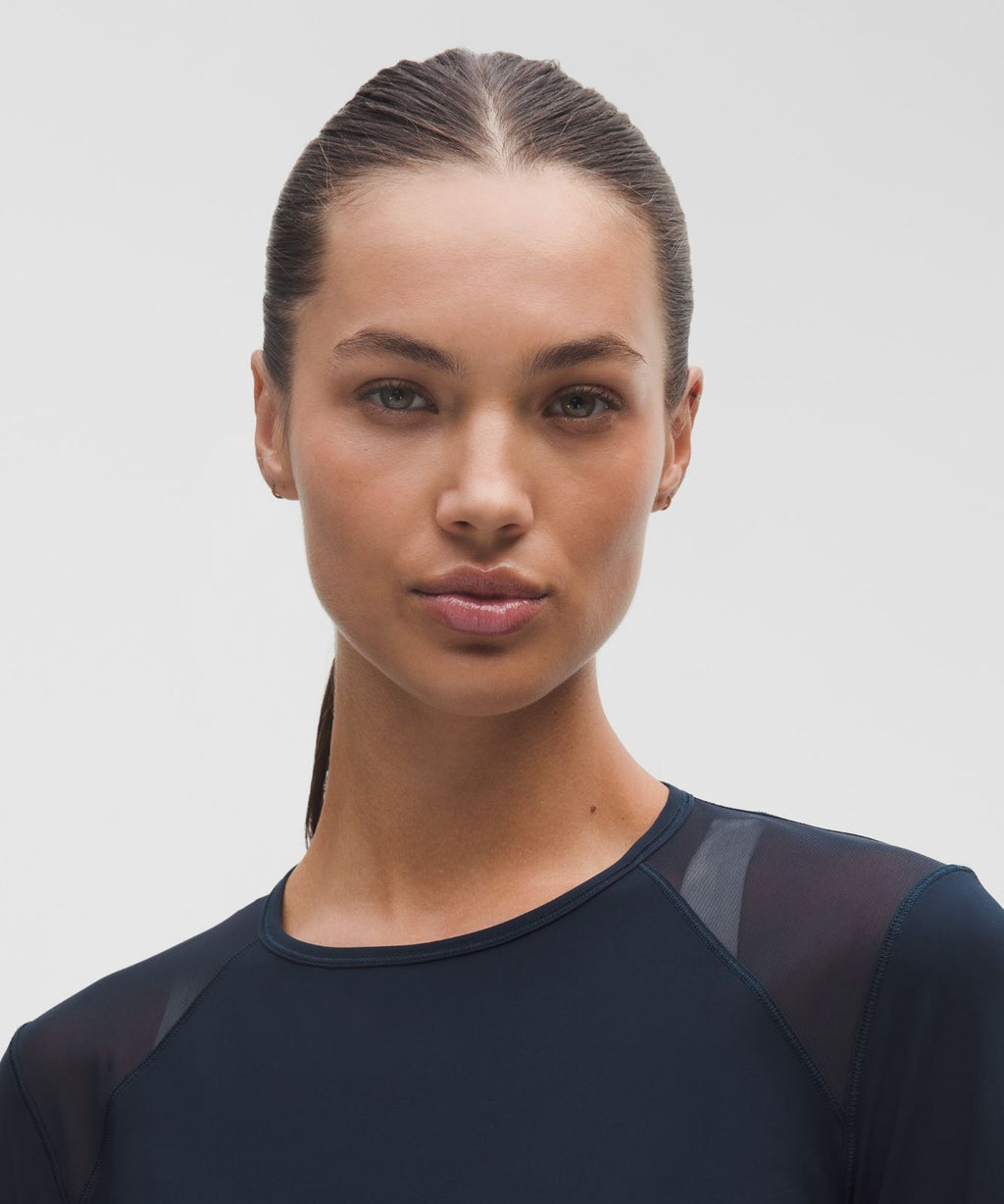 Sculpt Long-Sleeve Shirt True Navy