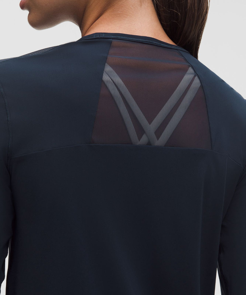 Sculpt Long-Sleeve Shirt True Navy