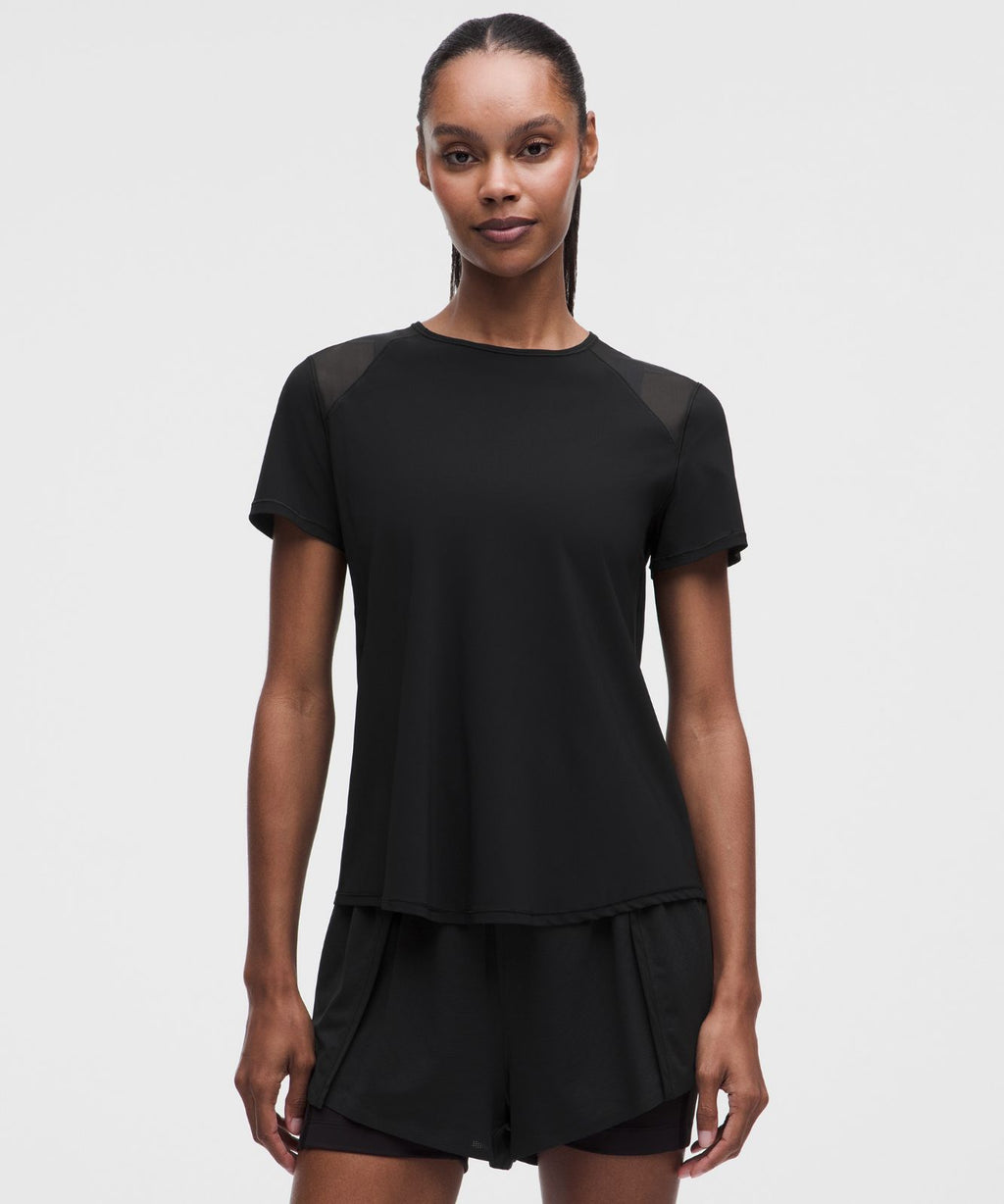 Sculpt Short-Sleeve Shirt Black
