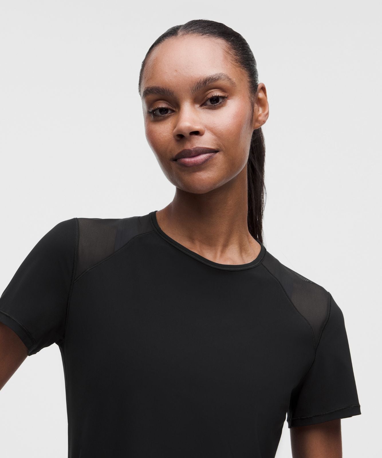 Sculpt Short-Sleeve Shirt Black