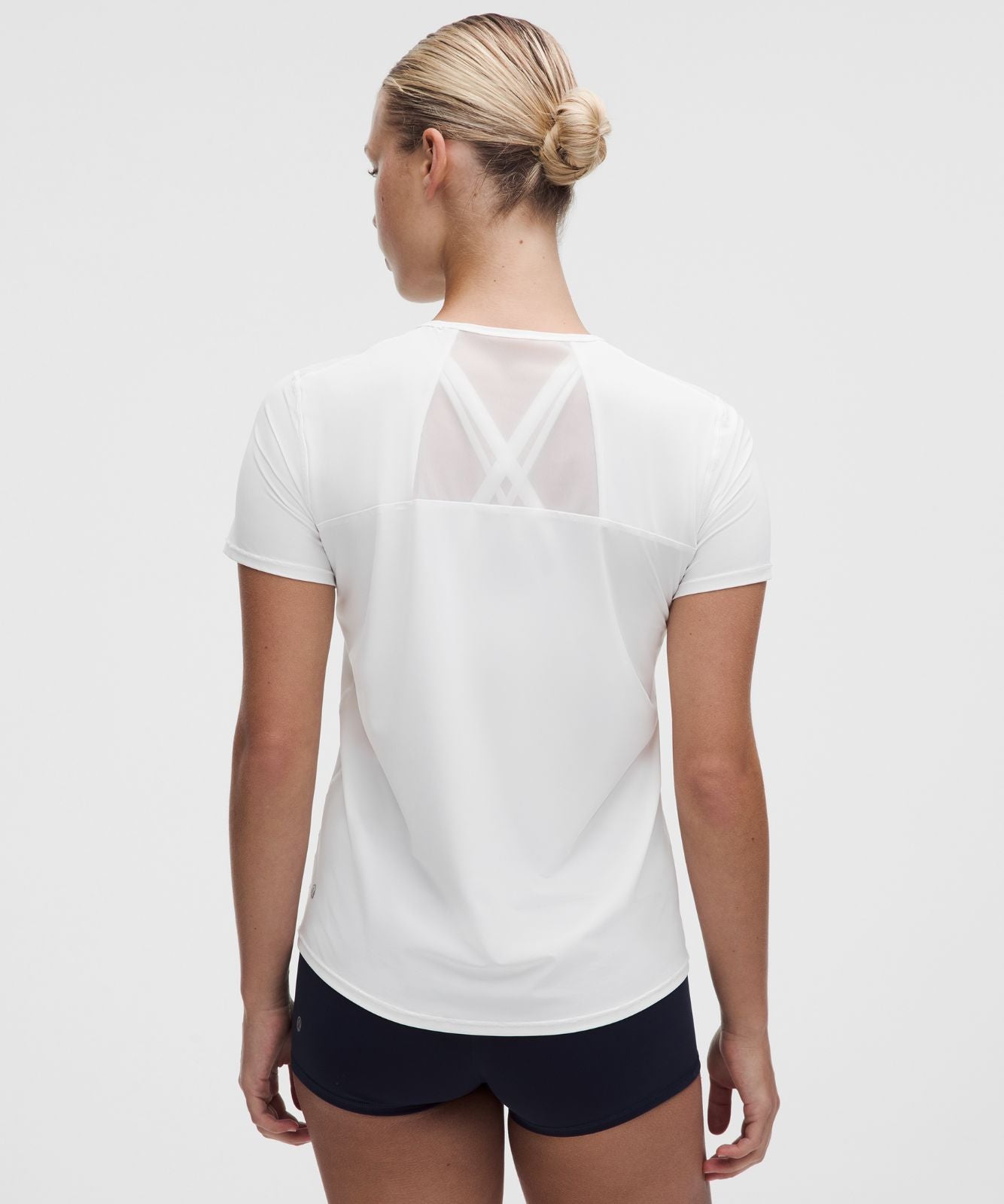 Sculpt Short-Sleeve Shirt White