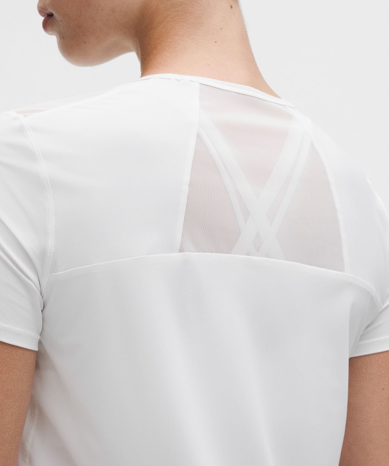 Sculpt Short-Sleeve Shirt White
