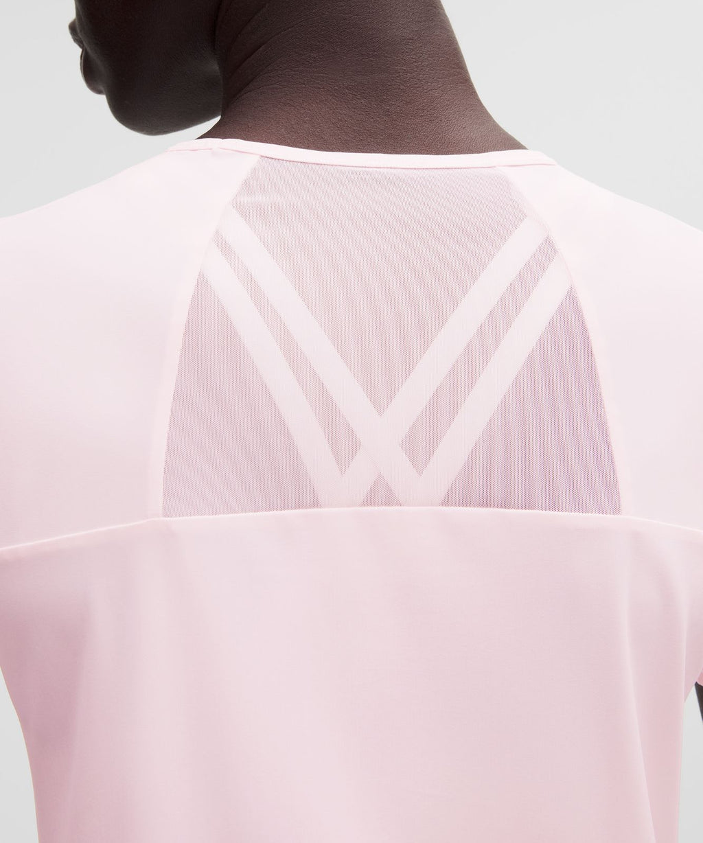 Sculpt Short-Sleeve Shirt Pink Pearl