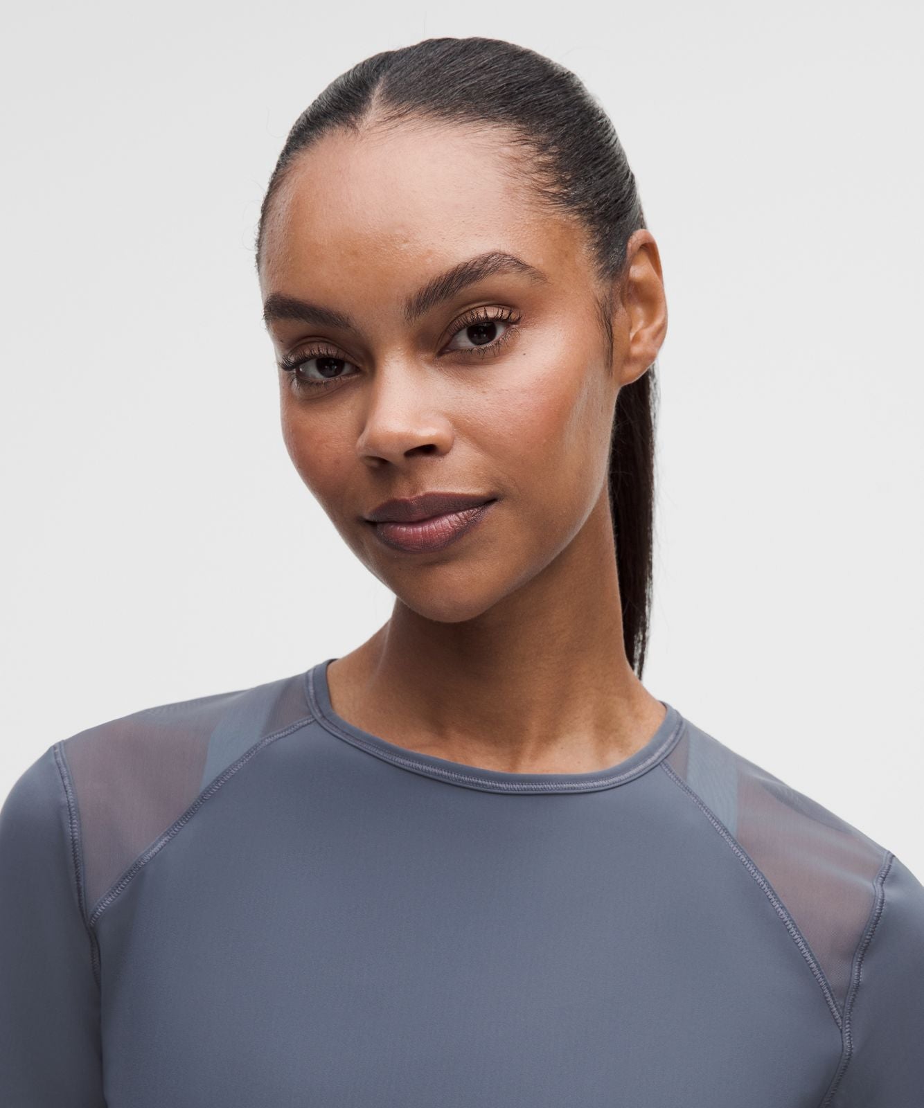 Sculpt Short-Sleeve Shirt Dusty Diamond