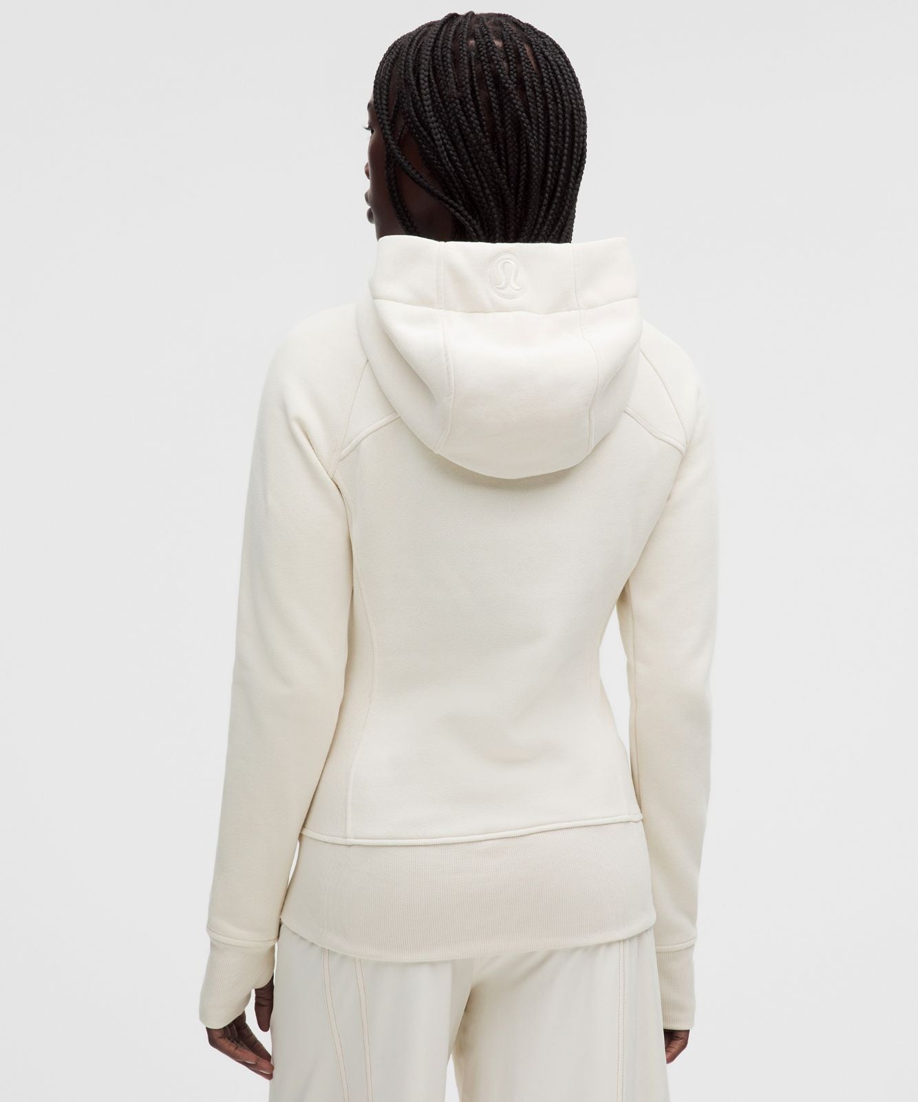 Scuba Full-Zip Hoodie Light Ivory